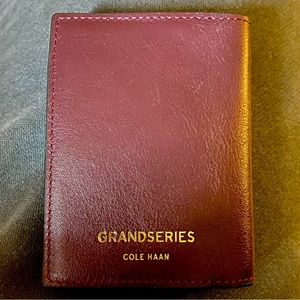 Cole Haan Grandseries leather card case